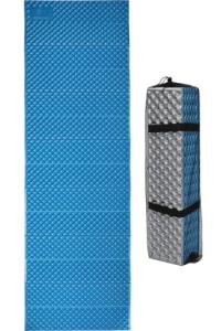 REDCAMP 72"x22"x0.75" Foldable Foam Camping Pads for Sleeping, Waterproof Closed Cell Foam Camping Sleeping Pad - Ultra-Lightweight for Hiking & Backpacking, R-2.1 Insulated, Royal Blue 1 Pack