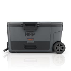 Ninja FrostVault | 65qt Wheeled Cooler with Cold Dry Zone | Integrated Fridge-Temp Dry Storage Drawer | Premium Heavy-Duty Insulated Cooler | Keeps Ice for Days | Charcoal Gray | FB265CG