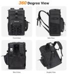 Jornova Insulated Cooler Backpack, 40L Leakproof Backpack with Double Compartments for Men & Women, Large Lunch Cooler for Camping, Beach, Travel, Picnic, Up to 48 Cans