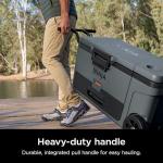 Ninja FrostVault | 65qt Wheeled Cooler with Cold Dry Zone | Integrated Fridge-Temp Dry Storage Drawer | Premium Heavy-Duty Insulated Cooler | Keeps Ice for Days | Charcoal Gray | FB265CG