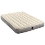 Intex 64102E Dura-Beam Standard Single-High Air Mattress: Fiber-Tech – Full Size – 10in Bed Height – 600lb Weight Capacity – Pump Sold Separately