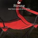 Coleman Quad Camping Chair with Cooling Mesh Back