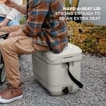 Coleman Pro Heavy-Duty 25qt Ultra-Light Premium Hard Cooler, Extra-Thick Insulation Keeps Ice up to 3 Days, 36-Can Capacity