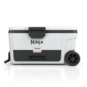 Ninja FrostVault | 65qt Wheeled Cooler with Cold Dry Zone | Integrated Fridge-Temp Dry Storage Drawer | Premium Heavy-Duty Insulated Cooler | Keeps Ice for Days | Cloud White | FB265WH