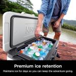 Ninja FrostVault | 65qt Wheeled Cooler with Cold Dry Zone | Integrated Fridge-Temp Dry Storage Drawer | Premium Heavy-Duty Insulated Cooler | Keeps Ice for Days | Cloud White | FB265WH