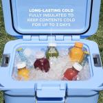 Coleman Pro Heavy-Duty 25qt Ultra-Light Premium Hard Cooler, Extra-Thick Insulation Keeps Ice up to 3 Days, 36-Can Capacity