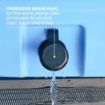 Coleman Pro Heavy-Duty 25qt Ultra-Light Premium Hard Cooler, Extra-Thick Insulation Keeps Ice up to 3 Days, 36-Can Capacity