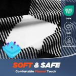 MEREZA Flannel Sleeping Bag for Adults Mens with Pillow, XL Cold Weather Sleeping Bag for 30 Degree 4 Season Camping Large Big and Tall Sleeping Bags with Compression Sack