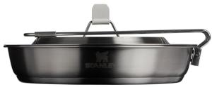 STANLEY Wildfare Pro 15-Piece Stainless Steel Fry Pan Cook Set | 8.75 in Fry Pan with Fold & Lock Handle | Plates and Utensils | Camping Essentials for Your Camp Kitchen | BPA-Free