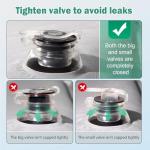 Ciremiv SUV Air Mattress, Double-Sided Thick Flocked Car Air Mattress with Built-in Pump & Pillow, Complete Sleeping Accessories for Auto Camping & Road Trips（Green+Charcoal）