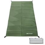 Foam Sleeping Pad for Camping - AYAMAYA 2 Person Foldable Camping Mattress, Waterproof Tent Footprint Inner Camping Mat for Outdoor Backpacking Hiking Picnic Camping