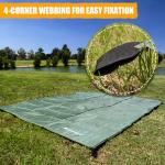 Foam Sleeping Pad for Camping - AYAMAYA 2 Person Foldable Camping Mattress, Waterproof Tent Footprint Inner Camping Mat for Outdoor Backpacking Hiking Picnic Camping