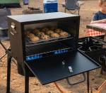 Camping Oven - Pop-On-Top Full Size Baking Oven for Outdoor, RV, Tent Camping, Preppers, Emergency.