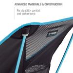 Helinox Chair One Original Lightweight, Compact, Collapsible Camping Chair, Black/Blue