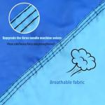 Camping Hammocks,Single Hammock with Tree Straps,Portable Lightweight Parachute Nylon Camping Gear for Outside Hiking Beach Backpack Survival Travel (Blue)