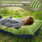 Ultralight Camping Sleeping Pad with Built-in Pillow