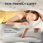 InnoTruth Air Mattress Queen with Built in Pump, Inflatable Mattress Blow up Mattress, Family Choice Award Winner, 18" Colchones Inflables Foldable Air Bed for Guest & Home, Ideal for Camping, 650lbs