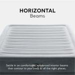 Intex Mid-Rise Air Mattress Bed with Built-in Pump, Dura-Beam Deluxe Comfort Plush, Full - Portable Luxury Travel Airbed for Adults, Camping, Guests