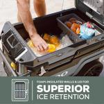 Igloo Premium Trailmate Wheeled Coolers 70 QT, Insulated Portable Cooler with Heavy Duty Wheels, 112 Can Capacity, Leak-Proof Rolling Cooler