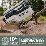 Igloo Premium Trailmate Wheeled Coolers 70 QT, Insulated Portable Cooler with Heavy Duty Wheels, 112 Can Capacity, Leak-Proof Rolling Cooler