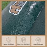 GORILLA GRIP Slip-Resistant Inflatable Sleeping Pad, Puncture Resistant Lightweight Camping Mattress, Foot Pump, Air Mats for Travel Backpacking, Inflating Bed Camp Sleep Pads for Tent, Hunter Green