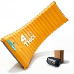 ZOOOBELIVES Extra Thickness Inflatable Sleeping Pad with Built-in Pump, Most Comfortable Camping Mattress for Backpacking, Car Traveling and Hiking, Compact and Lightweight - Airlive2000