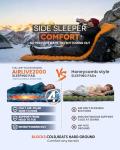ZOOOBELIVES Extra Thickness Inflatable Sleeping Pad with Built-in Pump, Most Comfortable Camping Mattress for Backpacking, Car Traveling and Hiking, Compact and Lightweight - Airlive2000