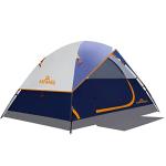 ASFANES 4 Person Waterproof Tents for Camping Easy Setup Outdoor Portable Backyard Camping Tents Suitable for Car Camping, Backpacking, Hiking, Picnic or Fishing, Navy Blue