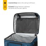 RTIC 28 Can Everyday Cooler, Soft Sided Portable Insulated Cooling for Lunch, Beach, Drink, Beverage, Travel, Camping, Picnic, for Men and Women, Navy