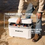 Igloo 54 Qt Marine Ultra Cooler, White
