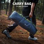 Moon Lence Instant Pop Up Family Camping Tent - 4-5 Person Portable Automatic Tent - Waterproof Windproof for Camping, Hiking, Mountaineering