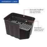 Titan by Arctic Zone Deep Freeze Cooler - 30 Can Zipperless Hardbody Cooler with Deep Freeze Insulation, HardBody Liner, and SmartShelf - Sharkskin Gray