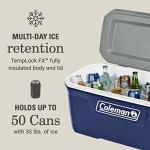 Coleman Classic Series Insulated Portable Cooler, Leak-Resistant Outdoor Hard Cooler Keeps Ice up to 5 Days, 120-Quart