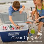 Coleman Classic Series Insulated Portable Cooler, Leak-Resistant Outdoor Hard Cooler Keeps Ice up to 5 Days, 120-Quart