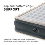 Intex Mid-Rise Air Mattress Bed with Built-in Pump, Dura-Beam Deluxe Comfort Plush, Queen - Portable Luxury Travel Airbed for Adults, Camping, Guests