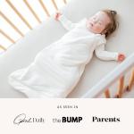 KYTE BABY Unisex Rayon Made From Bamboo Sleep Bag for Babies and Toddlers, 1.0 Tog (Medium, Oat)