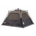 Coleman Instant Tent with 1-Minute Setup, 6-Person Tent with Pre-Attached Poles, Air Vent, & Carry Bag