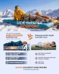 ZOOOBELIVES Extra Thickness Inflatable Sleeping Pad with Built-in Pump, Most Comfortable Camping Mattress for Backpacking, Car Traveling and Hiking, Compact and Lightweight - Airlive2000