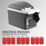 Wagan EL6206 12V 6 Quart Personal Thermoelectric, 6 Liter Capacity, Portable Electric Cooler Warmer with 12/24V DC, Small Fridge for Car, RV, and Camping Use, UL Listed