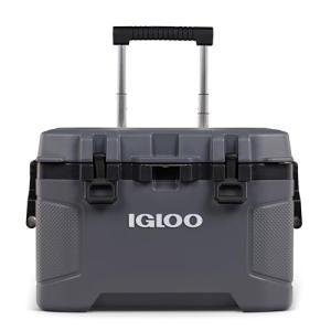 Igloo Trailmate 52 Qt Wheeled Cooler, Carbonite