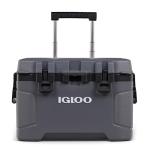 Igloo Trailmate 52 Qt Wheeled Cooler, Carbonite