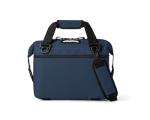 AO Coolers Expedition Canvas Soft-Sided Cooler Bag, Leak-Proof, Insulated, Lightweight, Navy Blue, 12-Can