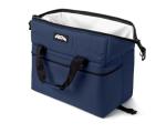 AO Coolers Expedition Canvas Soft-Sided Cooler Bag, Leak-Proof, Insulated, Lightweight, Navy Blue, 12-Can
