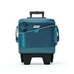 Coleman Sportflex 42-Can Wheeled Soft Cooler, Leakproof Cooler with Heavy-Duty Wheels & Expandable Pockets, Keeps Contents Cold up to 34 Hours