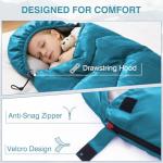 Flantree 4 Season Sleeping Bag for Camping & Hiking