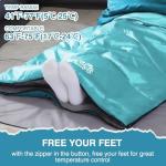 Flantree 4 Season Sleeping Bag for Camping & Hiking