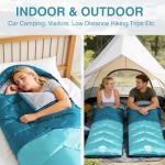 Flantree 4 Season Sleeping Bag for Camping & Hiking