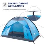 Arctic Lemmings Single Backpack Tent, Waterproof Camping Tent for One Person, Light and Durable Hiking Tents
