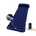 Inflatable Sleeping Pad with Pillow for Camping-Built in Fast Inflation-Ultralight Upgraded Durable Compact Sleeping Mat Moisture Proof Air Mattress for Camping, Backpacking,Hiking,Travel,Tent