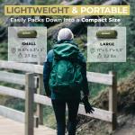 ADVOKAIR Camping Hammock with Mosquito Net Up to 500lbs, Ultralight and Portable Nylon Travel Hanging Hammock with Tree Straps, Perfect for Outside, Backpacking, Hiking and Backyard